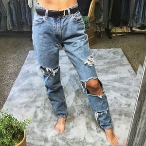 Distressed Levi’s